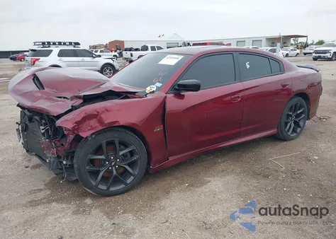 2019 Dodge Charger R/T Rwd из США, поврежденный, VIN 2C3CDXCT7KH652875